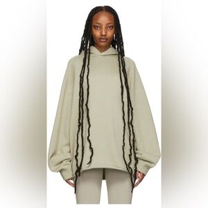 Fear of God Essentials Green Oversized Knit Sweater